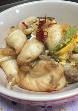 餅麩と牛肉のピリ辛炒め煮-レシピのメイン写真