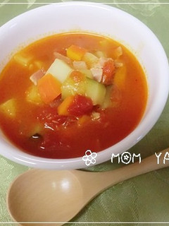 野菜の味ギュッ☆かあさんのミネストローネ-レシピのメイン写真