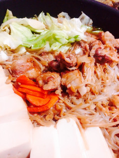 豚のころころ焼きですき焼き風☆-レシピのメイン写真