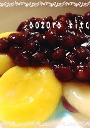 やわらか2色団子♡離乳食から幼児のおやつ-レシピのメイン写真