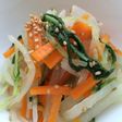 水菜ともやしの野菜たっぷりナムル☆