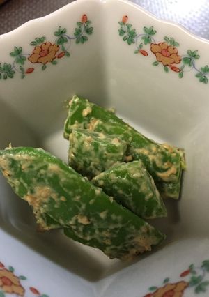 モロッコ豆の味噌マヨ和え-レシピのメイン写真