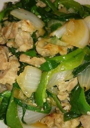 ＊豚バラと野菜の塩麹炒め＊-レシピのメイン写真
