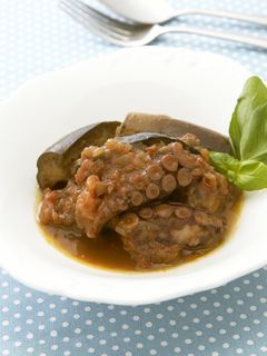 酸味がおいしい♪たことなすのトマト煮込み-レシピのメイン写真
