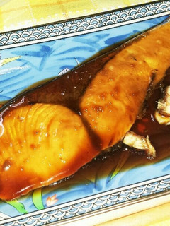 ブリ(たら、さわら)の煮付け-レシピのメイン写真