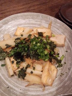 木綿豆腐と山芋のサッと炒め-レシピのメイン写真