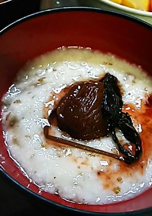 日本国旗(・∀・)ノ☆とろろ梅干。-レシピのメイン写真