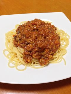 たっぷり具材のミートソース-レシピのメイン写真