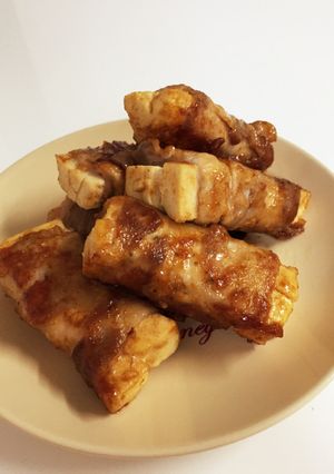 冷凍豆腐de肉巻き-レシピのメイン写真