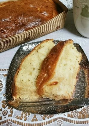 カップで計量、バター不使用アップルケーキ-レシピのメイン写真