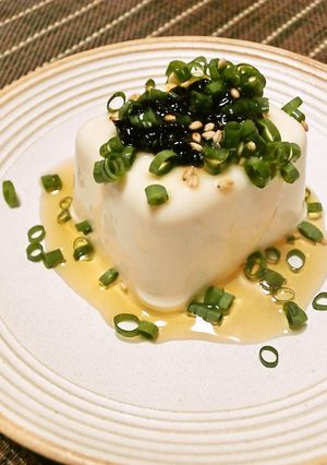 海苔の佃煮冷や奴-レシピのメイン写真