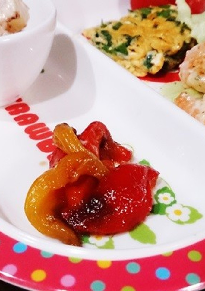 じっくり焼いたよ☆パプリカの焼き浸し-レシピのメイン写真