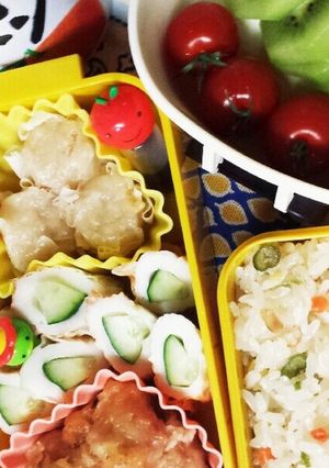 高校サッカー小僧弁当その35♪-レシピのメイン写真