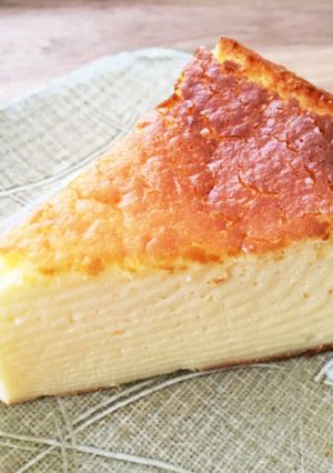混ぜて焼くだけ失敗なしのチーズケーキ♡-レシピのメイン写真