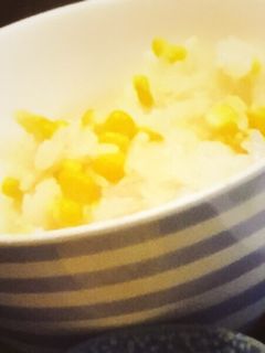 塩麹で甘〜いトウモロコシご飯-レシピのメイン写真