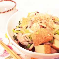 野菜たっぷりもちもち白だし焼うどん-レシピのメイン写真