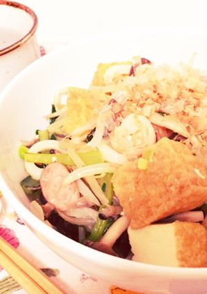 野菜たっぷりもちもち白だし焼うどん-レシピのメイン写真