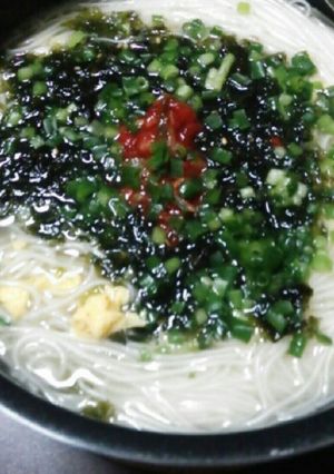 ズボラーの鶏だしにゅうめん-レシピのメイン写真