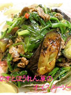 牛肉と茄子のオイスターソース炒め-レシピのメイン写真