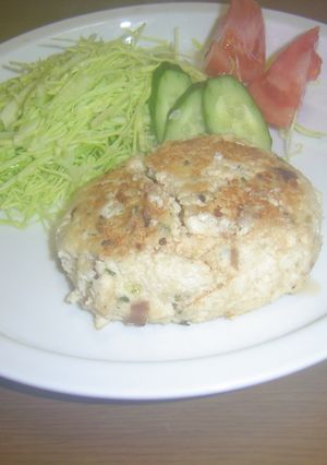 山芋入り☆ふんわりお豆腐ハンバーグ-レシピのメイン写真
