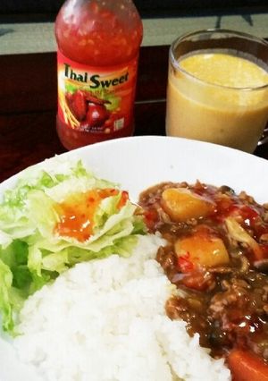 甘口カレーをピリッと！-レシピのメイン写真