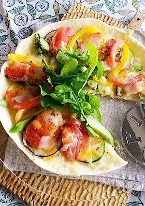 フライパンでパパッとパリパリPIZZA-レシピのメイン写真
