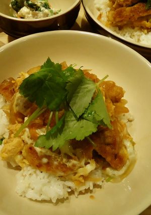 揚げない我が家のかつ丼-レシピのメイン写真