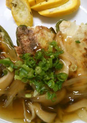 簡単　豆腐でヘルシー！　ピーマンの肉詰め-レシピのメイン写真