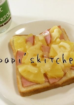 ココナッツオイルDeハワイアントースト☆-レシピのメイン写真