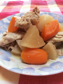 男子も満足!豚コマ肉の煮物-レシピのメイン写真