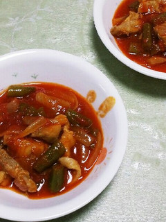 チキンのトマトカレー煮-レシピのメイン写真