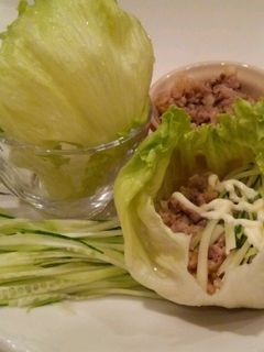そぼろご飯のレタス包み-レシピのメイン写真