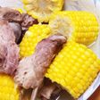 とうもろこしとスペアリブの塩煮