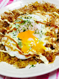子供も大人も美味しい♪フルーティそばめし-レシピのメイン写真