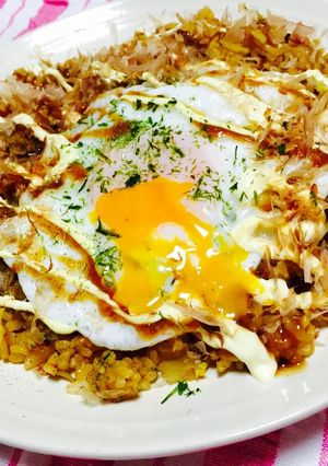 子供も大人も美味しい♪フルーティそばめし-レシピのメイン写真