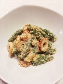 いんげんのマヨ胡麻-レシピのメイン写真