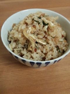 大葉とお揚げの炊き込みご飯-レシピのメイン写真