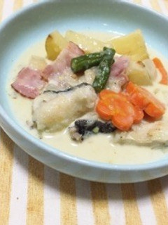 簡単!タラのクリーム煮!-レシピのメイン写真
