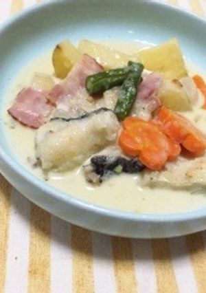 簡単!タラのクリーム煮!-レシピのメイン写真