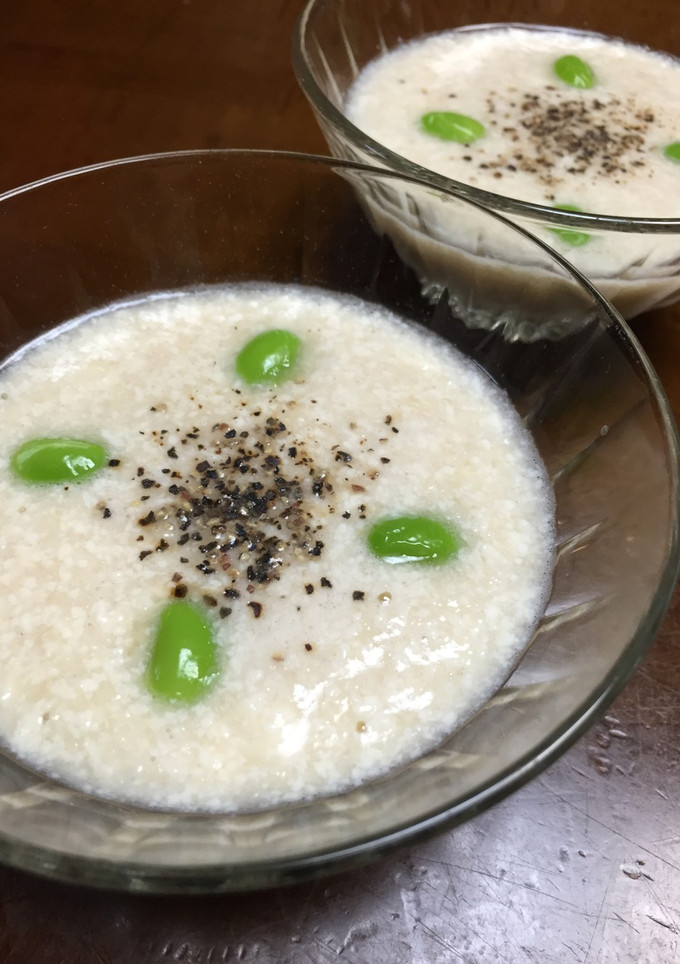 長いもと豆腐の和風ビシソワーズ風-レシピのメイン写真