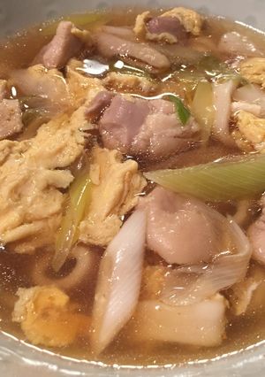 親子南蛮きしめん-レシピのメイン写真