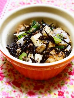 ひじきとちくわチーズの胡麻和え♪-レシピのメイン写真