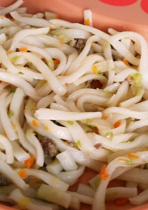 冷凍OK離乳食!野菜たっぷり焼きうどん♪-レシピのメイン写真