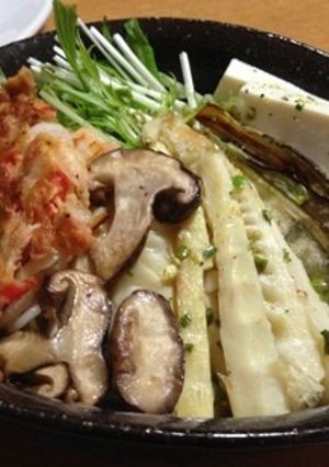 焼き野菜の冷やしぶっかけ塩ラーメン-レシピのメイン写真