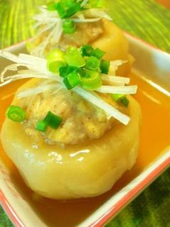 肉詰めカブのとろ~り煮込み-レシピのメイン写真