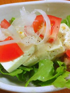 イタリアン♪ヘルシー豆腐サラダ-レシピのメイン写真