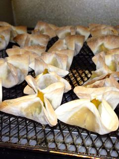 餃子の皮で簡単かぼちゃパイ♪-レシピのメイン写真
