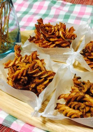カリカリッ☆5種の揚げパスタ-レシピのメイン写真