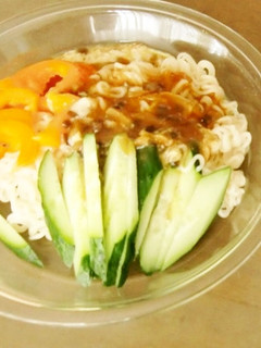 ふかひれスープ入りぶっかけ冷やしラーメン-レシピのメイン写真