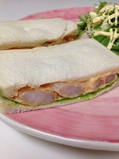 海老マヨサンド-レシピのメイン写真